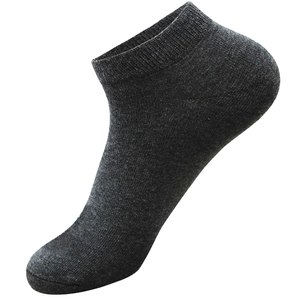 Chaussettes pour femmes, chaussettes courtes tendance, chaussettes de sport blanches pour hommes, chaussettes en coton de qualité supérieure, très demandées, avec service OEM - Product Image 1