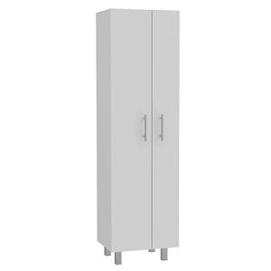 Halifax bianco 2 porte rettangolo armadio dispensa sopra porta rack - Product Image 4