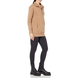 Nouvel arrivage AGAMI SPORTS pour femmes : Ensemble de jogging léger et respirant avec sweat à capuche court à manches longues et demi-zip, idéal pour l'automne, avec poches - Product Image 3