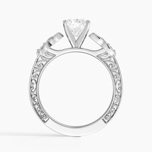 BOJ <b>Ring</b> 037 Cushion Cut 925 Silver Aberdeen Celtic <b>Diamond</b> <b>Ring</b> 2ct D Color VVS1 Moissanite GRA Certified Low Price Sale <b>Ring</b> - Product Image 2