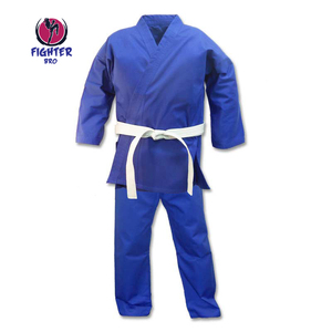 Uniforme de Karate Hecho de Lona 100% Algodón, Uniforme de Artes Marciales Resistente para Entrenamiento y Torneos - Product Image 3