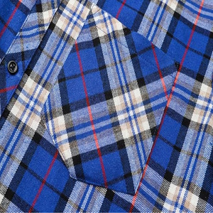 Chemise en flanelle pour homme de qualité supérieure, style automne, dernière tendance, très vendue, légère, écologique, respirante, en coton et laine, décontractée - Product Image 5