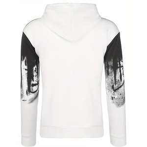 Sweat-shirt à capuche pour homme avec manches raglan, sweat-shirt décontracté pour homme, pull-over, patchwork multicolore FORTLEO INDUSTRIES - Product Image 4
