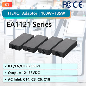 พลังงาน EDAC 32 ~ 42V 100W 3.12A สูงสุดอะแดปเตอร์ไฟฟ้า EA1121XC ac/dc สำหรับใช้ ITE - Product Image 1