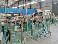 Vidrio Templado de 3mm, 5mm, 6mm, 8mm, 10mm, 12mm, Vidrio Laminado Transparente para Ventanas, Puertas y Balcones
