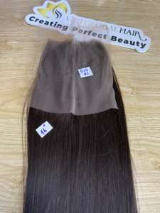 Transparent <b>Lace</b> Closure Bonestraight High Quality Ombre Color Virgin Hair for <b>Black</b> Women Unprocessed Vietnamese Hair - Product Image 5