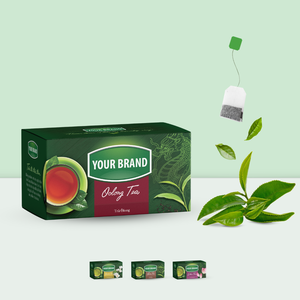 Free Samples Cozy Green <b>Tea</b> Bags Transparent Fruit <b>Tea</b> Individually Packaged Custom <b>Tea</b> Packaging Box With Logo - Product Image 4