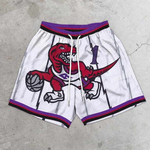 Short de basketball sublimé pour hommes, personnalisable, multi-designs, en maille, taille élastique, coupe régulière, respirant, pour hommes - Product Image 6