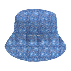 Vente d'usine – Nouveaux chapeaux bob matelassés personnalisés à imprimé intégral, avec logo sur mesure, pour hommes et femmes, haute qualité - Product Image 2