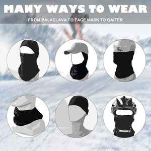 Masque balaclava tactique multifonctionnel, protection UV, tissu respirant, idéal pour le vélo, le ski et la randonnée - Product Image 4