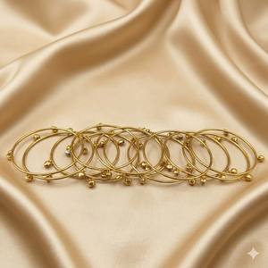 Kashmiri <b>Bangles</b> <b>Set</b> of 6 <b>Gold</b> Plated Traditional Ethnic <b>Bangles</b> <b>Set</b> for Women All Size Combo 2.4 2.6 2.8 ( 12 pieces in a <b>set</b> ) - Product Image 4