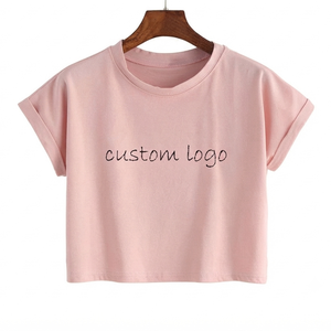 T-shirts courts pour femmes, tendance, design personnalisé, pour usage extérieur, couleur unie, confortables à porter - Product Image 6