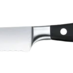 Couteaux à pain professionnels à manche noir en acier inoxydable, lame longue dentelée, triple rivet, pour la découpe du pain et des gâteaux - Product Image 6