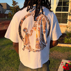 T-shirt en coton surdimensionné pour homme, inspiré de l'art de la Renaissance, coupe ample décontractée, style streetwear, mode estivale - Product Image 3