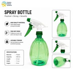 High Quality 500ml <b>Trigger</b> <b>Spray</b> <b>Bottle</b> Plant Mister Plastic Garden Sprayer for Plants Home Farm Cleaning - Product Image 1