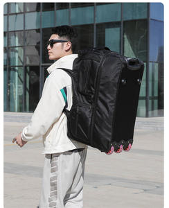 Bolsa de Viaje con Ruedas, Bolsa de Equipaje con Ruedas de Gran Capacidad con Asa Retráctil y Múltiples Compartimentos para Viajes - Product Image 4