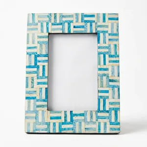 Handmade Resin Photo <b>Frame</b> Decorative Mosaic Pattern <b>Picture</b> <b>Frame</b> Custom Home Decor Gift OEM <b>Wholesale</b> - Product Image 5