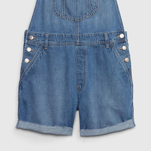 Wholesale Denim <b>Overall</b> for Women 2025 Latest Design Adjustable Pleated 100% Cotton Eco-Friendly <b>Waterproof</b> Customized Design - Product Image 6