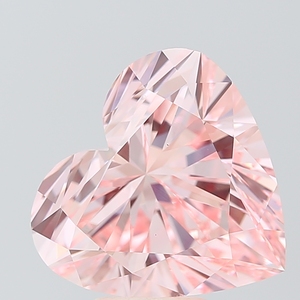 Diamant en forme de cœur certifié IGI 7.06 HEART VS1, nouveau diamant cultivé élégant en forme de cœur - Product Image 1