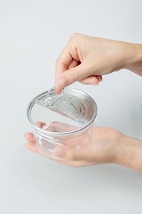 Sinh Thái Thân Thiện Với Nhôm Lá Lột Vỏ Dễ Dàng Mở Nắp Đậy 100Mm Có Thể Tái Chế Poe Eoe End Cho Thực Phẩm Có Thể Niêm Phong - Product Image 3