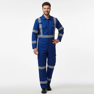 ชุดคลุมทำงานผู้ชายแบบมีไฟ LED โพลีเอสเตอร์ OEM คุณภาพพรีเมียม สวมใส่สบาย มองเห็นได้ชัดเจน มาตรฐาน ANSI Class 1 กันน้ำ สะท้อนแสง ป้องกันไฟฟ้าสถิต - Product Image 3