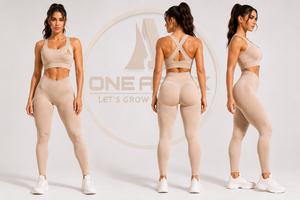 Seamless Women Gym Yoga Set High Waist Scrunch <b>Butt</b> Leggings Cross Back Sports Bra Fitness Activewear Set - Product Image 4