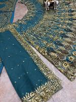 Choli Dupatta Slim Fit musim panas, payet koleksi Lehenga tiruan Rangoli tradisional desainer desainer