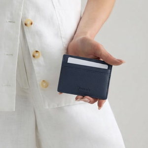 Porte-cartes de visite en cuir véritable vintage multifonction, prêt à être expédié, multicolore, pour homme - Product Image 3