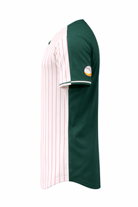 Nouveau design de maillot de baseball unisexe, deux tons, respirant, 100% polyester, manches courtes, sangle réglable, taille plus, fabrication OEM - Product Image 5
