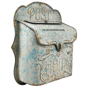 <b>Galvanized</b> Steel Mailbox Custom Size and Style for Outdoor Garden Decoration and Factory Directly Sale - Product Image 5