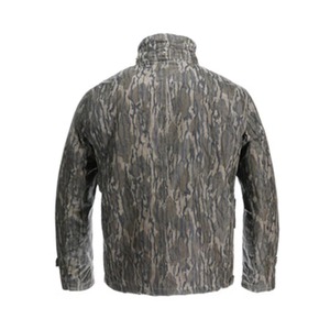 Veste de chasse camouflage pour homme, manches longues, imperméable, softshell d'hiver avec capuche et fermeture à boutons - Product Image 2