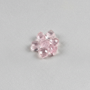 Nouveau design, bouchon de bouteille en quartz rose de 10 mm, pointe de cristal naturel pour bouteille de liqueur ou de vin, cadeau de luxe, anneau en pierre. - Product Image 2