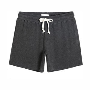 Shorts en maille personnalisés pour hommes – Nouveauté, style décontracté, couleur unie, en coton – Vente chaude - Product Image 6