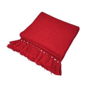 Écharpe tricotée unisexe en gros – Vêtement d'hiver épais – Écharpes souples pour adultes en tricot côtelé personnalisables - Product Image 2