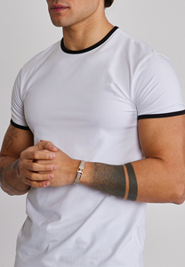 Camiseta de Cuello Redondo para Hombre de Alta Calidad, 230 g/m², 100 % Algodón, Unisex, Informal, para Uso Diario, con Logotipo Personalizado, Estampado Sólido, Manga Corta - Product Image 4