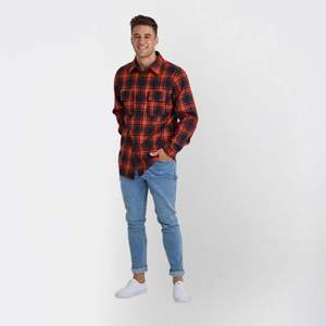 <b>Men</b> s Check <b>Flannel</b> <b>Shirt</b> Cotton Long Sleeve Button Down Casual <b>Shirt</b> Western Outdoor Wear Soft Comfortable Custom Logo - Product Image 6