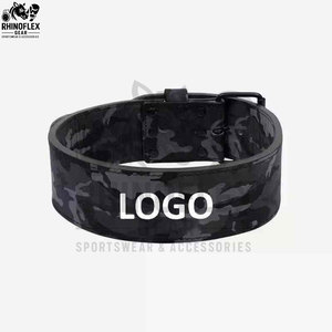 Cinturón de levantamiento de pesas para prevenir lesiones, para hombres y mujeres, de neopreno sublimado, soporte para la espalda para culturismo y fitness, para entrenamiento en el gimnasio - Product Image 1