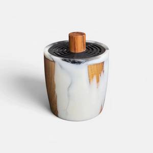 Quemador de incienso árabe de resina y madera, hecho a mano, de alta calidad, para aroma de Oud, decoración tradicional para el hogar, venta al por mayor. - Product Image 2