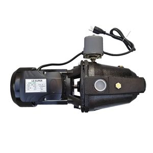 Pompe à jet pour puits peu profond en acier inoxydable 1HP 110V, 10,57 GPM, portée 216 pieds, pour l'approvisionnement en eau douce - Product Image 3