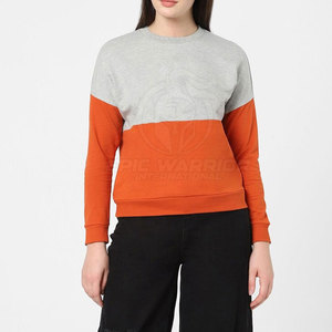 Sudaderas personalizadas con logotipo para mujer, de manga larga, estilo oversize, tela suave, ajuste cómodo, sudadera de moda para mujer - Product Image 4