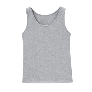 <b>Women</b> <b>Knitted</b> Crew Neck Sleeveless <b>Tank</b> <b>Top</b> 100% Cotton Lightweight Breathable Quick Dry Casual Workout <b>Top</b> Customizable Front - Product Image 4