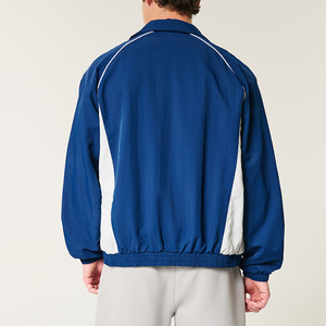 Custom <b>Men's</b> Thick 100% Nylon Sporty Winter Windbreaker <b>Jacket</b> Waterproof Windproof Quick Dry Breathable Eco-Friendly <b>Long</b> - Product Image 2