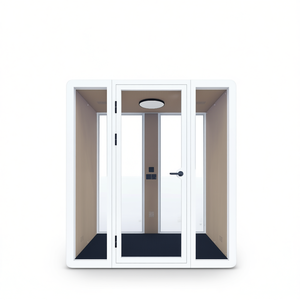 Cabinas Acústicas para Oficina Duo HIPOD, Cabina de Privacidad Interior con Paneles Acústicos para Oficina - Product Image 2
