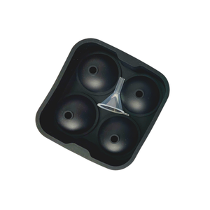 Molde de silicona personalizado para cubitos de hielo en forma de bola con 4 cavidades - Product Image 6