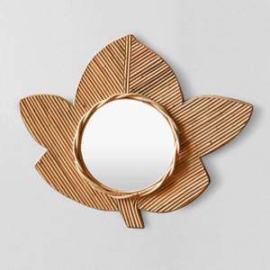 Cheapest Price <b>Small</b> Sizes Sustainable Ready to Ship Rattan <b>Mirror</b> Creative Mini Kids <b>Mirrors</b> New Trend Mirrored Glass - Product Image 4