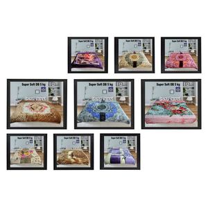 Luxury 5 KG Soft Warm <b>Winter</b> Raschel Blanket 100% Polyester Supersoft Mink for Home & Hotel Use Customizable Logo - Product Image 3