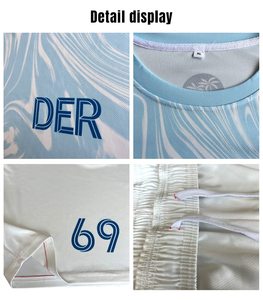Uniforme de Fútbol para Hombre con Diseño Sublimado de Alta Calidad OEM / Nuevo Uniforme de Fútbol con Diseño Personalizado de Alta Calidad - Product Image 6