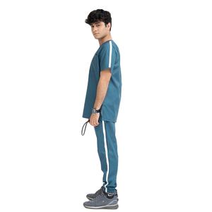 Ensemble d'uniformes médicaux pour hommes, légers, en coton respirant et confortable, pour le personnel hospitalier, avec logo et tailles personnalisés - Product Image 3