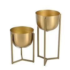 Maceta Metálica de Última Generación, Precio Accesible, Elegante Maceta para Interiores, Exteriores, Jardín, Balcón, por M/S SHAAD HANDICRAFTS - Product Image 2
