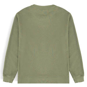 Sweat-shirt à col rond uni pour homme, coupe classique, tricoté, décontracté, pour l'automne, en promotion - Product Image 5